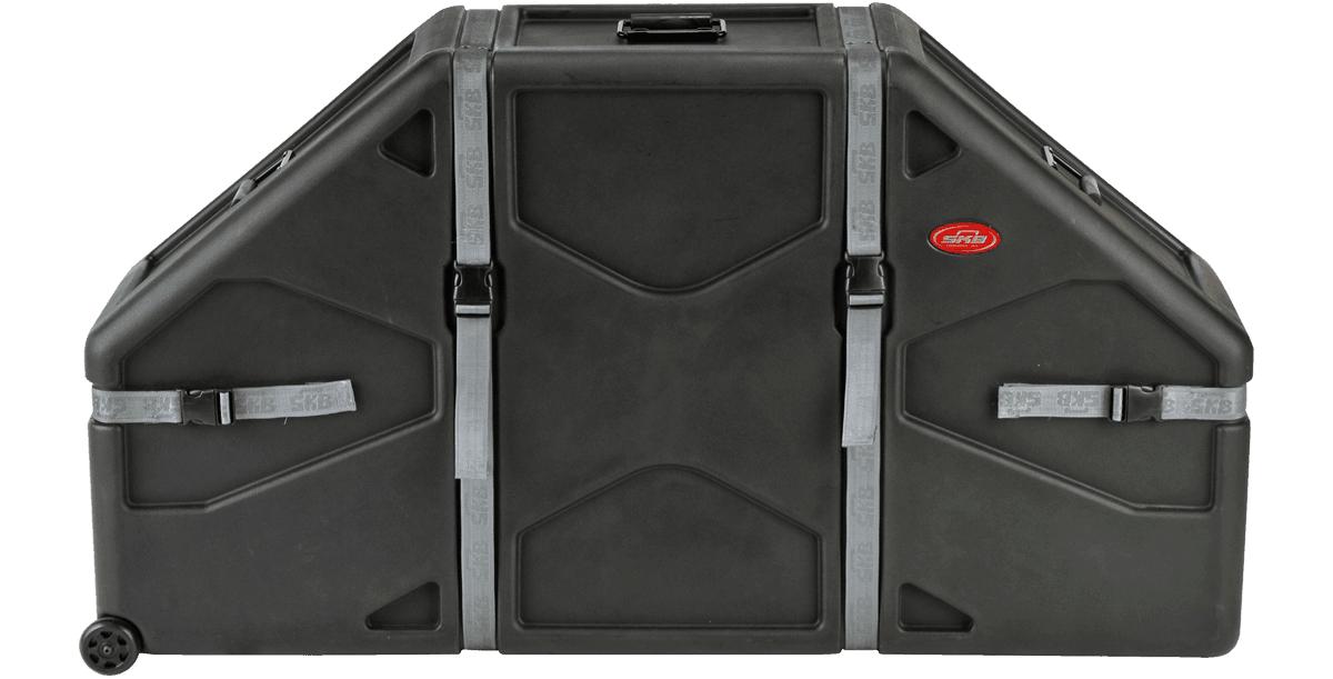 SKB 1SKB-DM0234 Marching Quad / Quint Drum Case – Roto-Molded with Wheels
