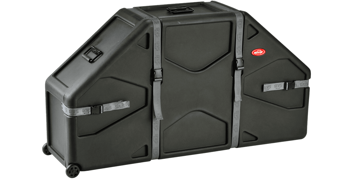 SKB 1SKB-DM0234 Marching Quad / Quint Drum Case – Roto-Molded with Wheels