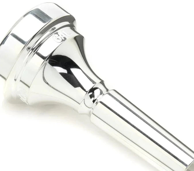 Denis Wick Heritage 2180-4AL Trombone Mouthpiece | Large Shank Silver Plated
