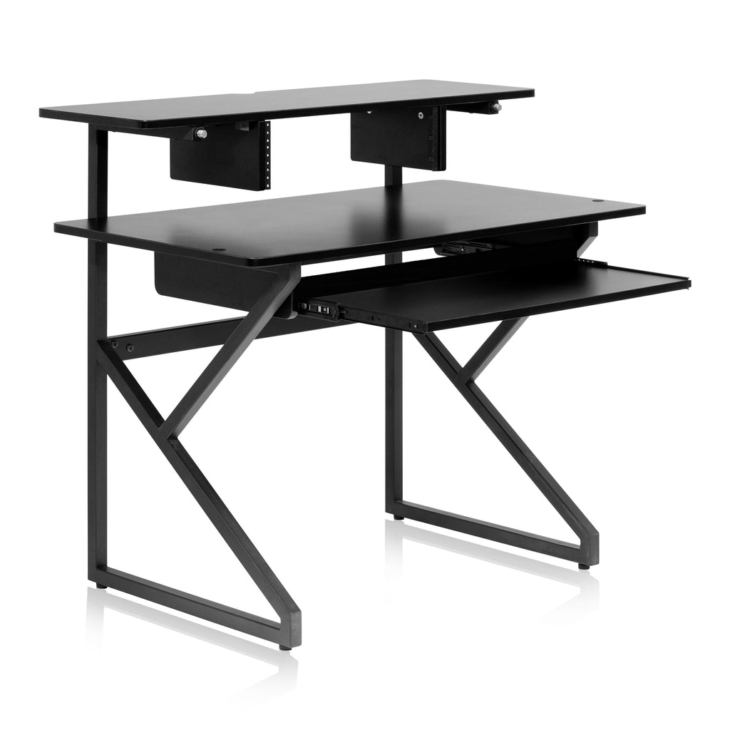 Studio Desk Content Creator Series Main Desk – Gator Frameworks MAIN DESK (Black)