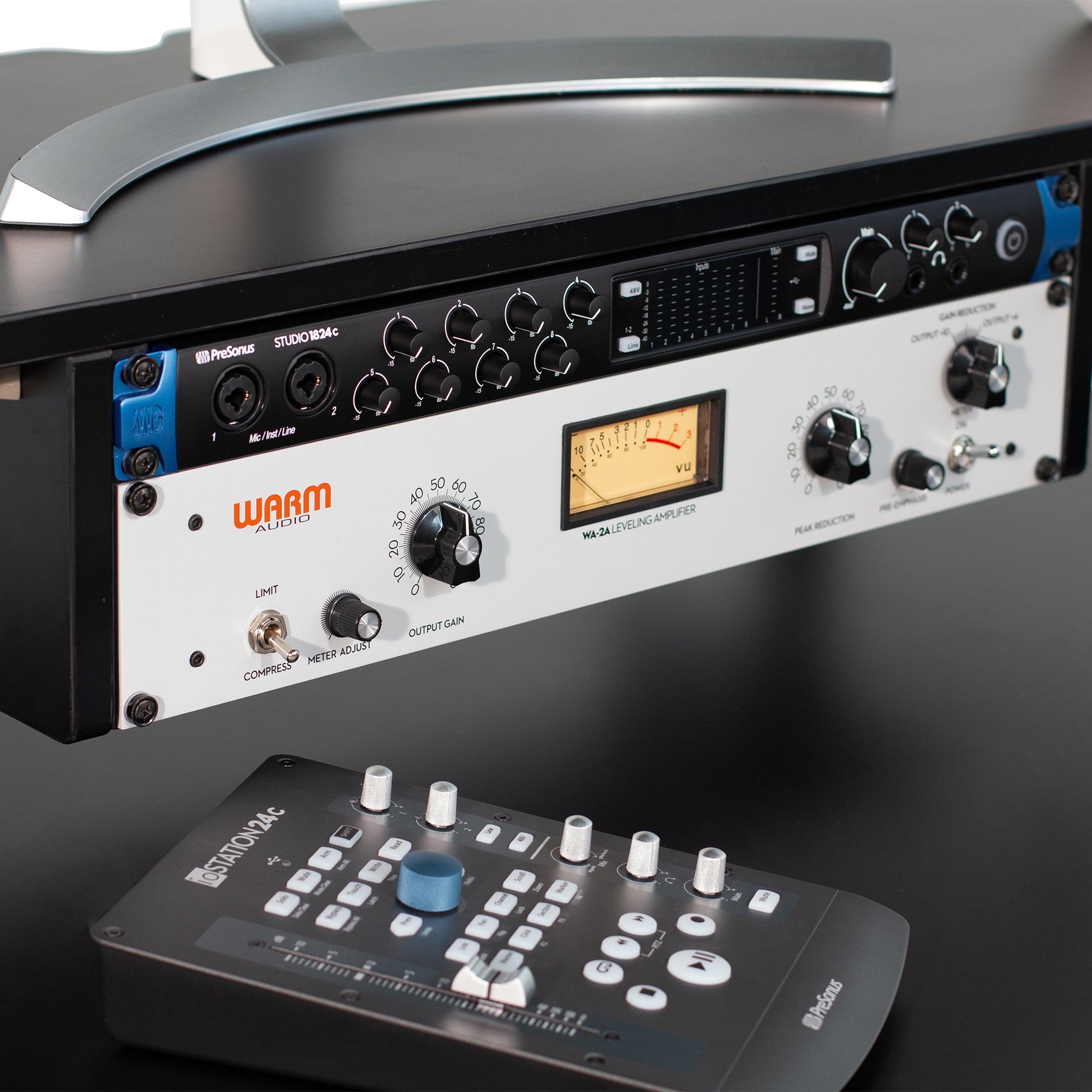 Studio Desk Content Creator Series Main Desk – Gator Frameworks MAIN DESK (Black)