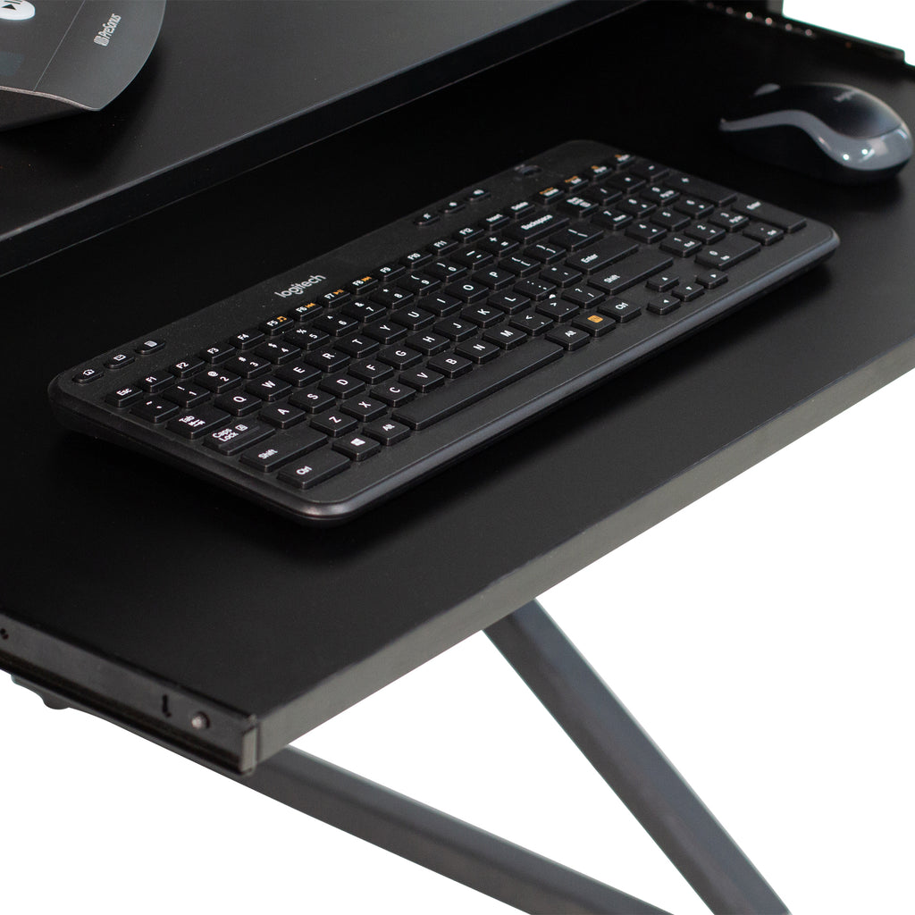 Studio Desk Content Creator Series Main Desk – Gator Frameworks MAIN DESK (Black)