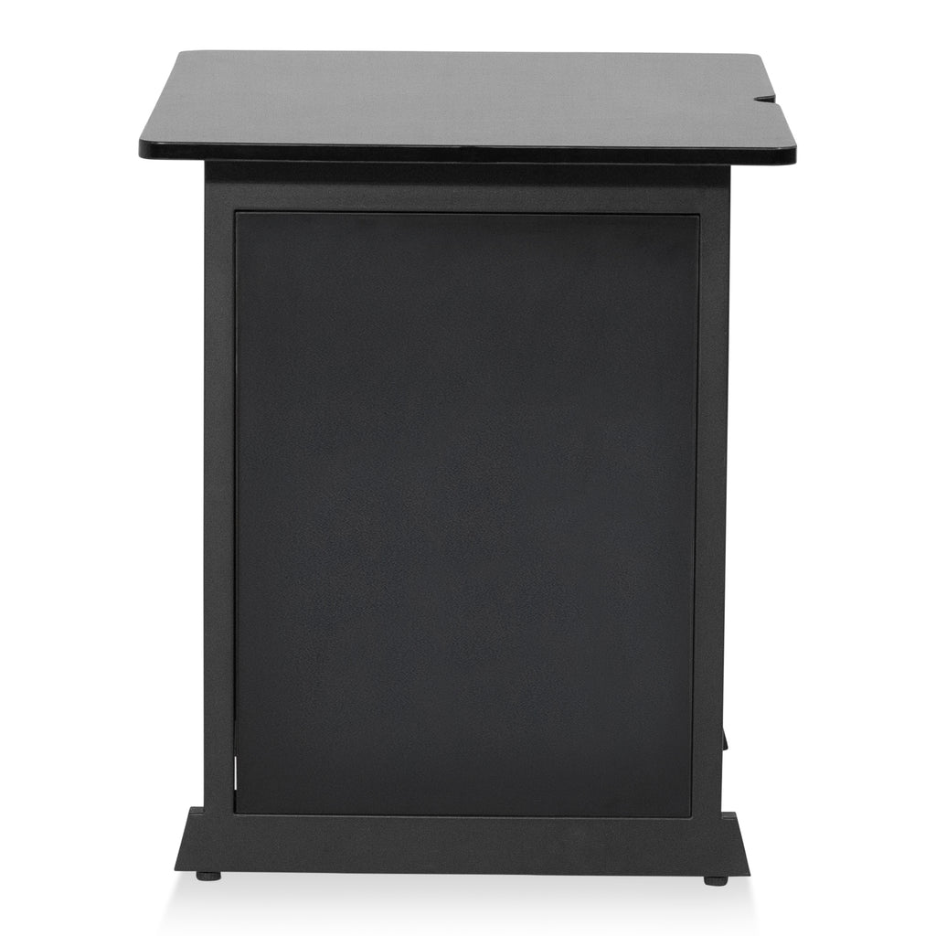 Gator Frameworks Elite Series Studio Rack Table – 10U with Slide-Out Tray (Black)