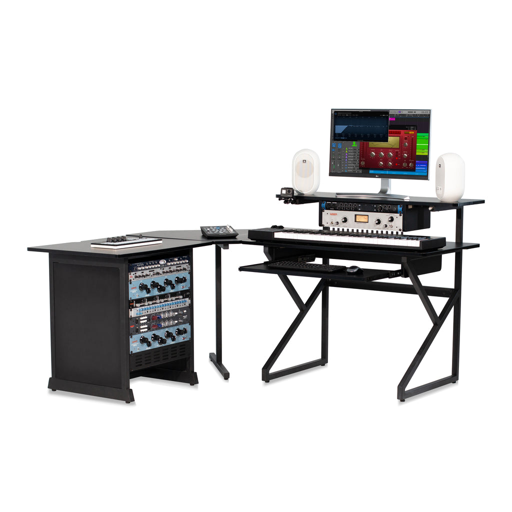 Studio Desk Content Creator Series Complete Desk Set (Black)