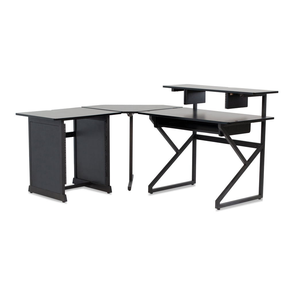 Studio Desk Content Creator Series Complete Desk Set (Black)