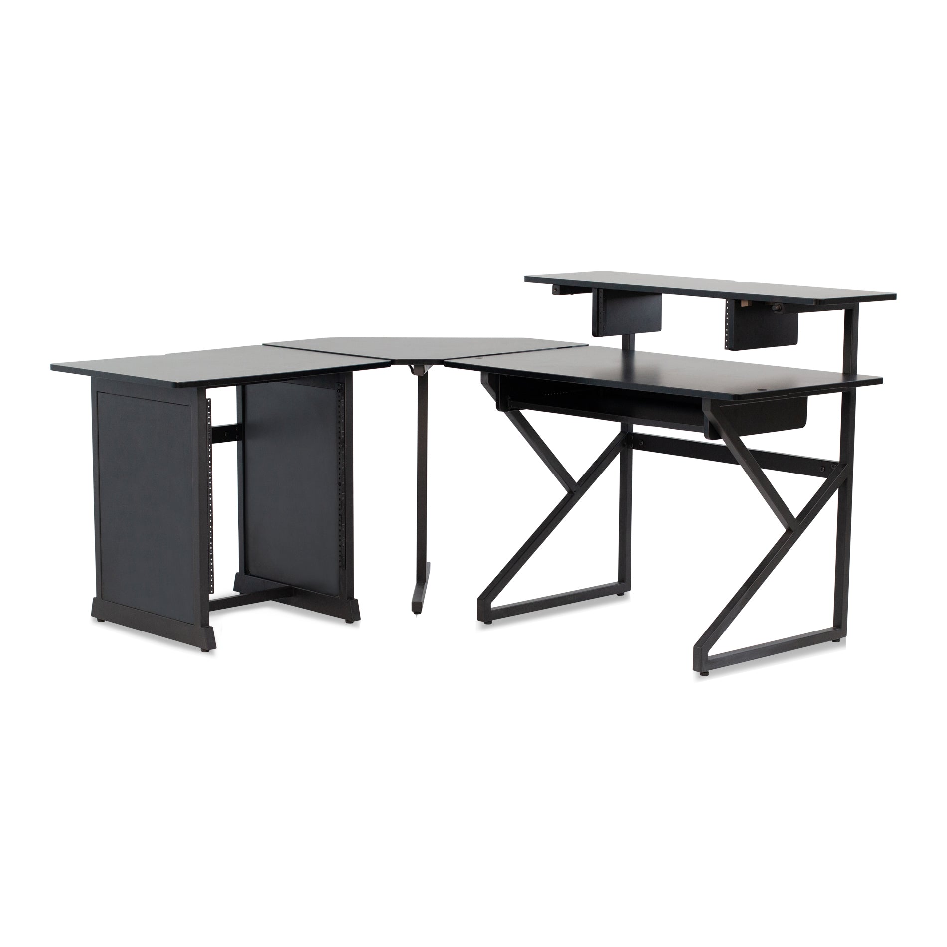 Studio Desk Content Creator Series Complete Desk Set (Black)