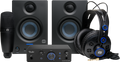 Fender Quantum Complete Bundle full home studio kit with audio interface monitors microphone and headphones