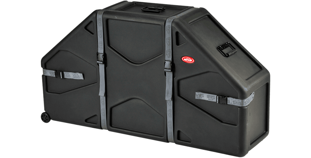 SKB 1SKB-DM0234 Marching Quad / Quint Drum Case – Roto-Molded with Wheels